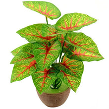 Load image into Gallery viewer, 1 Bouquet/18 leaves Artificial Silk Palm Monstera Leaves Plant for Hawaii Luau Party Decorations Beach Wedding Table Decoration