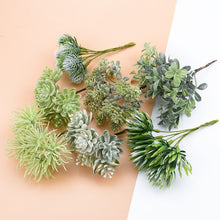 Load image into Gallery viewer, 6PCS silk flowers for scrapbooking artificial plants for home wedding decoration fake plastic flowers decorative flowers wreaths