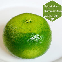 Load image into Gallery viewer, Artificial Apple Fake Fruit  Home Decoration Simulation Orange Ornament Craft Food Photography props Home