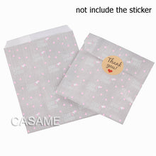 Load image into Gallery viewer, 50pcs/ Lot treat candy bag high quality Party Favor Paper Bags Chevron Polka Dot Stripe Printed Paper craft Bags Bakery Bags