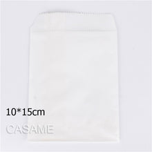 Load image into Gallery viewer, 50pcs/ Lot treat candy bag high quality Party Favor Paper Bags Chevron Polka Dot Stripe Printed Paper craft Bags Bakery Bags