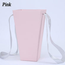 Load image into Gallery viewer, 165*120mm New Round Flower Paper Boxes  Lid Hug Flower Bucket Gift Packaging Box Gift Candy Bar Boxes Party Wedding Supply