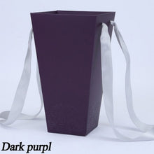 Load image into Gallery viewer, 165*120mm New Round Flower Paper Boxes  Lid Hug Flower Bucket Gift Packaging Box Gift Candy Bar Boxes Party Wedding Supply