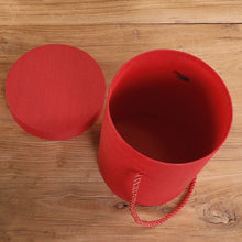 Load image into Gallery viewer, 165*120mm New Round Flower Paper Boxes  Lid Hug Flower Bucket Gift Packaging Box Gift Candy Bar Boxes Party Wedding Supply