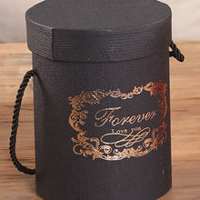 Load image into Gallery viewer, 165*120mm New Round Flower Paper Boxes  Lid Hug Flower Bucket Gift Packaging Box Gift Candy Bar Boxes Party Wedding Supply