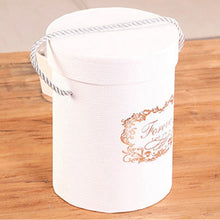 Load image into Gallery viewer, 165*120mm New Round Flower Paper Boxes  Lid Hug Flower Bucket Gift Packaging Box Gift Candy Bar Boxes Party Wedding Supply
